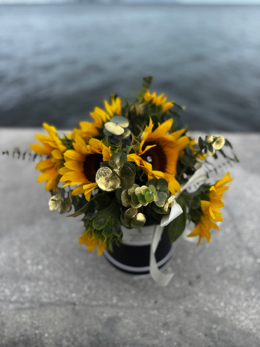 Golden Smile – Ramo de Girasoles