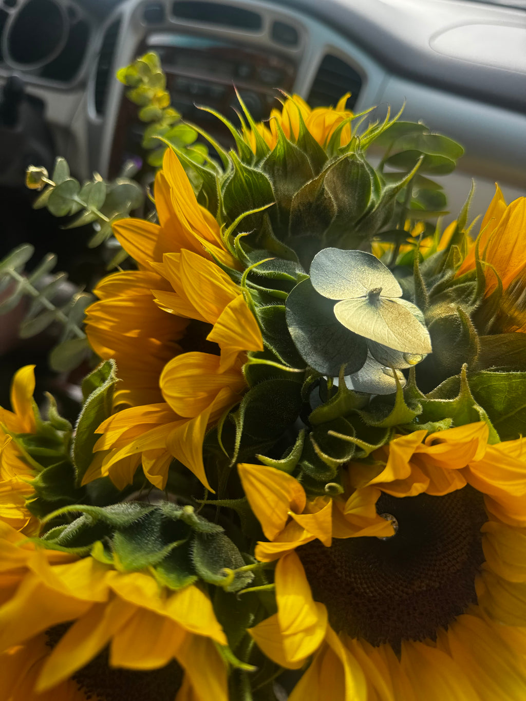 Golden Smile – Ramo de Girasoles
